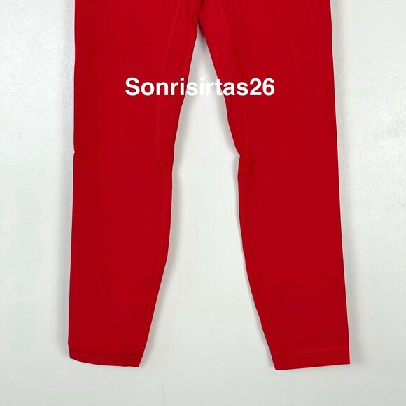 NWT Lululemon  Align HR Pant 25” Legging Size 6 Oxford Red Lunar New Year 2026 - Picture 3 of 15